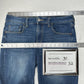 PILCRO Shorts Womens 28 Slim Bermuda Midrise Blue Jean Denim Fray Anthropologie