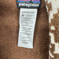 Patagonia Sweater Womens Small Cardigan Brown Beige Open Aztec Lambswool Western