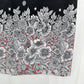 J Jill Skirt Womens 12 Petite Black White Floral Short Pull On Casual Office NEW