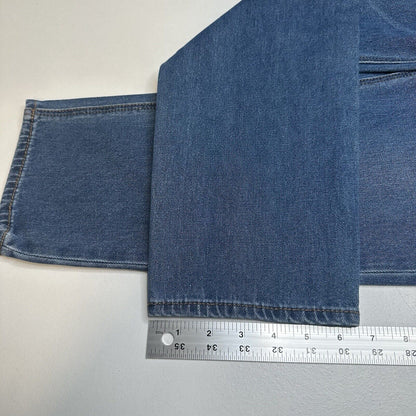 American Eagle Jeans Womens 10 Mom Blue Tapered Denim Medium Wash 90s