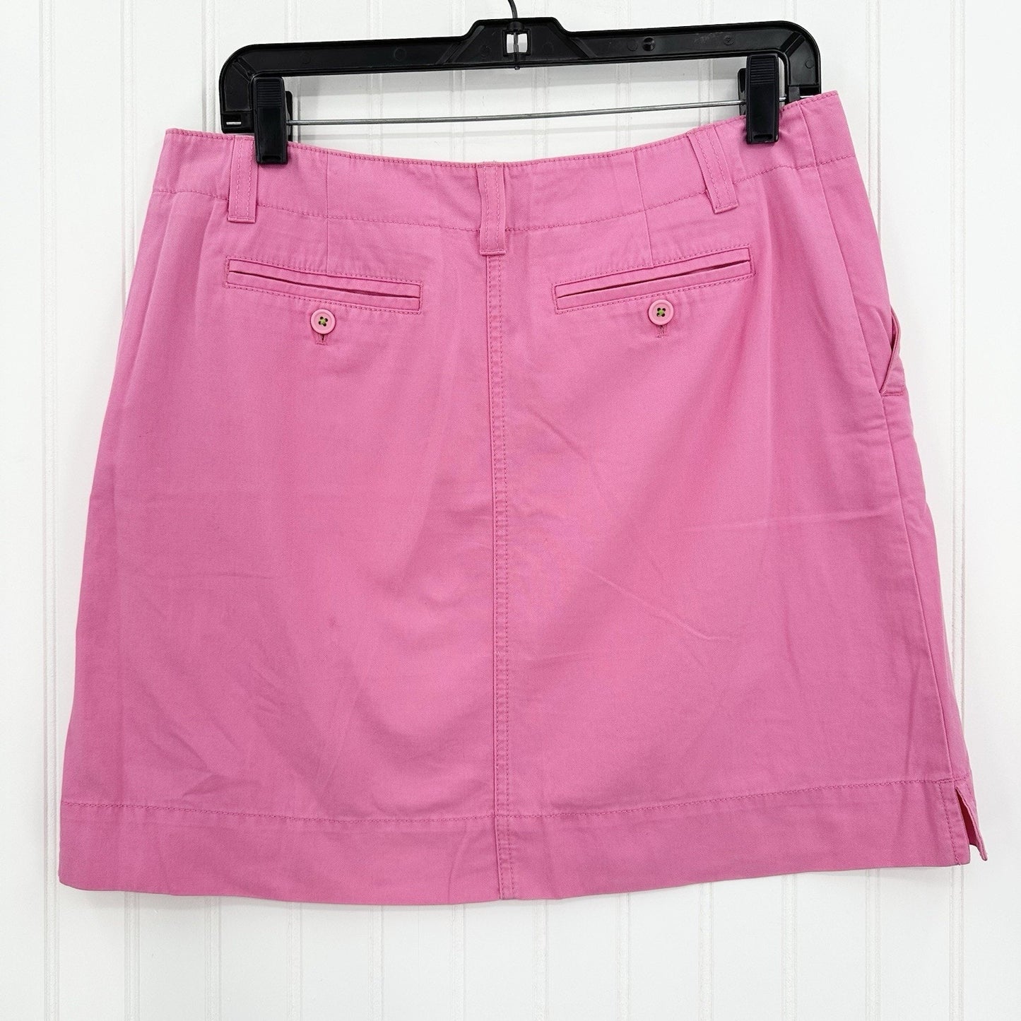 Lilly Pulitzer Skirt Womens 8 Pink Cotton Coastal Golf Barbie Beach Preppy Short
