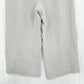 Lafayette 148 Pants Women 12 Petite Silk Wide Leg Light Gray Lined Coastal *Flaw