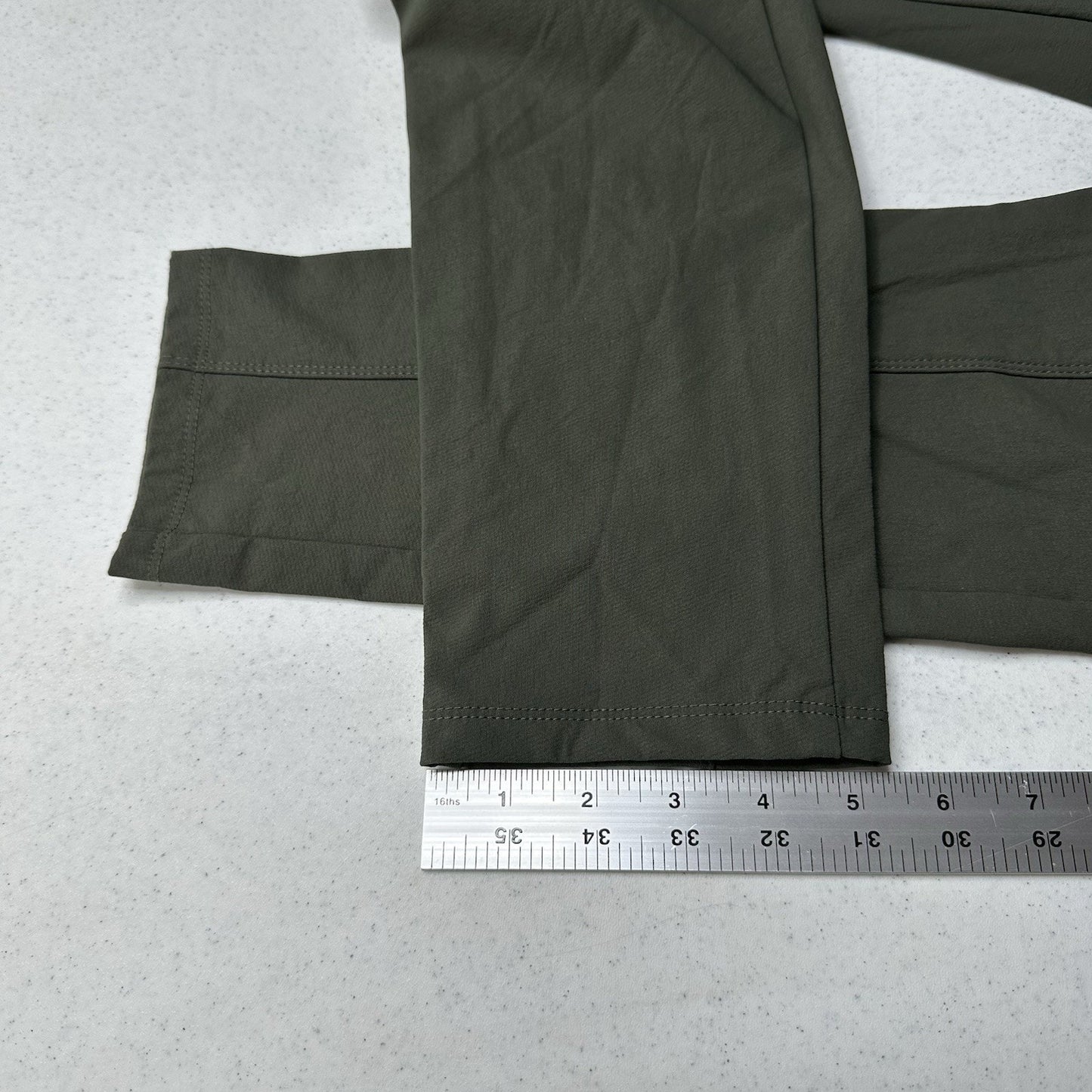 Athleta Pants Womens 8 Wander Stash Skinny Green Travel Hiking Gorpcore EUC