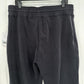 Buff Bunny Luxe Jogger Womens XL Sweatpant Black Cozy Lounge Silky Soft NEW