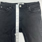 Acne Studios Jeans Womens 27 Skinny Black Skin 5 Stretch Denim *Flaw