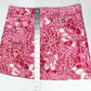 Lilly Pulitzer Skirt Womens 0 Corduroy Pink Floral Coastal Golf Barbie Beach