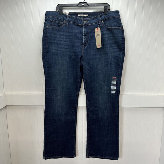 Levis 415 Jeans Womens 20W Classic Bootcut Blue Stretch Denim Western Cowboy NEW