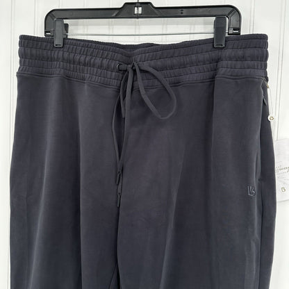 Buff Bunny Luxe Jogger Womens XL Sweatpant Black Cozy Lounge Silky Soft NEW