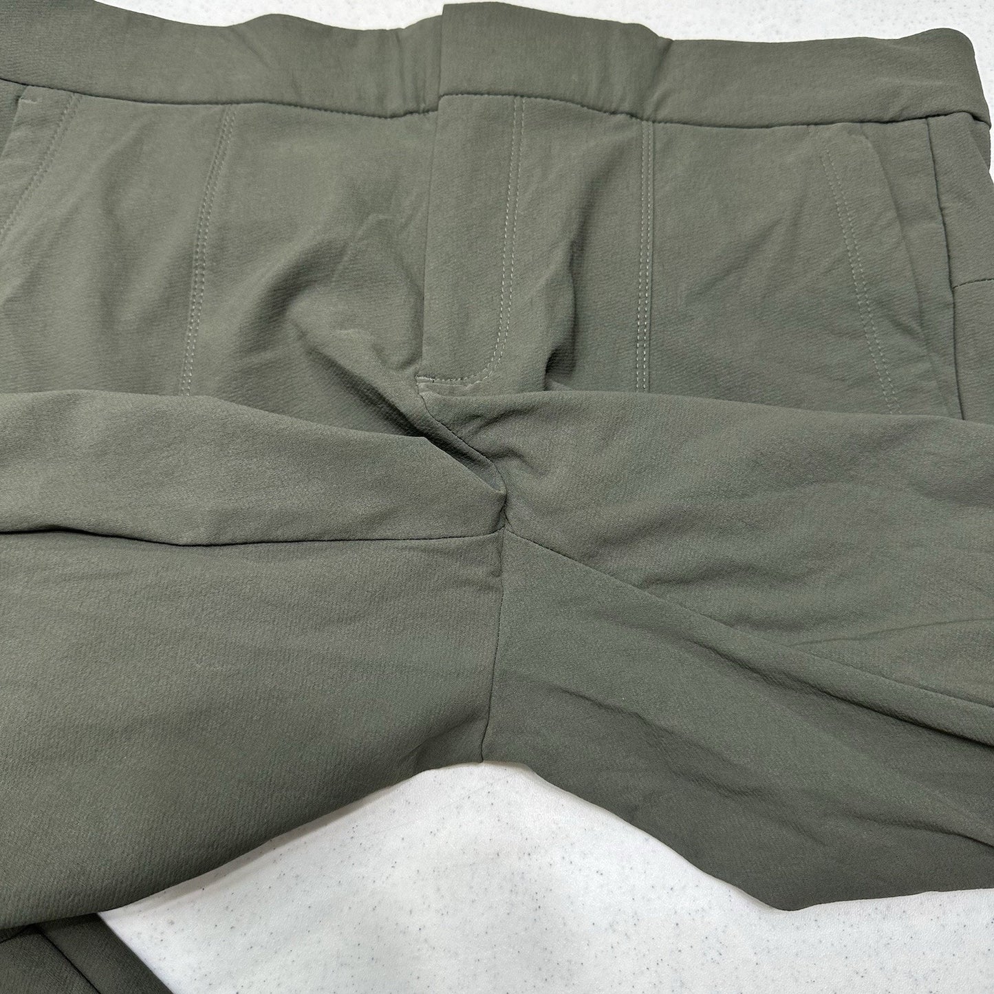 Athleta Pants Womens 8 Wander Stash Skinny Green Travel Hiking Gorpcore EUC