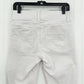 Apt 9 Jeans Womens 8 Straight Tummy Control White Stretch Denim Comfort *Stain