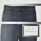 Mother Jeans Womens 32 Weekender Fray Flare US 12 Black Denim Thunder Road EUC