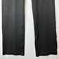 Duluth Trading Pants Womens 16 Wearwithall Ponte Knit Bootcut Gray Stretch Zip
