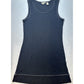 J Jill Dress Womens Large Black Shift Sleeveless Slinky Stretch Travel Beach