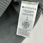 Athleta Sweater Womens Small Hanover V-Neck Gray Knit Merino Wool Blend Relaxed