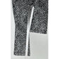Maeve Pants Womens XSP Margot Kick Flare Crop Black Floral Knit Anthropologie