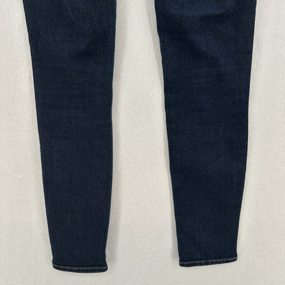 Frame Jeans Womens 28 Le Skinny De Jeanne Blue Stretch Denim Dark Wash