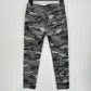 Democracy Jeans Womens 8 Skinny Ab Technology Gray Camo Denim Army Zippers Emo