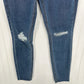 Old Navy Jeans Womens 8 Tall Rockstar Super Skinny High Rise Denim Distress NEW
