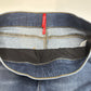 Spanx Jeans Women Medium Ankle Skinny Blue Pull On Stretch Denim Distressed Fray