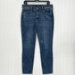 Judy Blue Jeans Womens 13 31 Relaxed Fit Blue Stretch Denim Dark Wash Distressed
