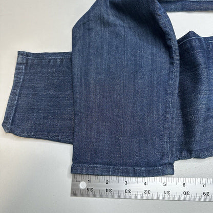 Mother Jeans Womens 29 High Waisted Ankle Fray Blue Denim Clean Sweep Dark Wash