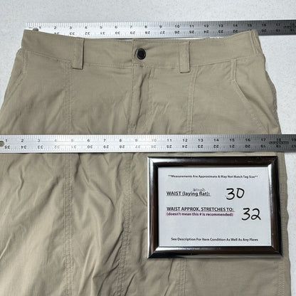 Duluth Trading Skort Womens 6 Dry On The Fly Beige Active Skirt/Shorts Gorpcore
