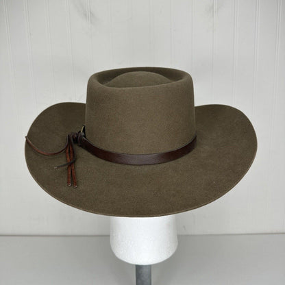 The Austalian Outback Collection “JACKEROO” Hat Brown Size: 6⅞ (55 Metric)