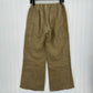 CP Shades Pants Women XS Linen Jenn Wide Leg Tan Pull On Coastal Beach Lagenlook