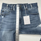Kancan Jeans Womens 11 29 High Rise Super Skinny Blue Stretch Denim Distress NEW