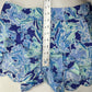 Lilly Pulitzer Shorts Womens M Dahlia Koala Scallop Hem Blue Coastal Barbie