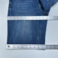 PILCRO Shorts Womens 28 Slim Bermuda Midrise Blue Jean Denim Fray Anthropologie