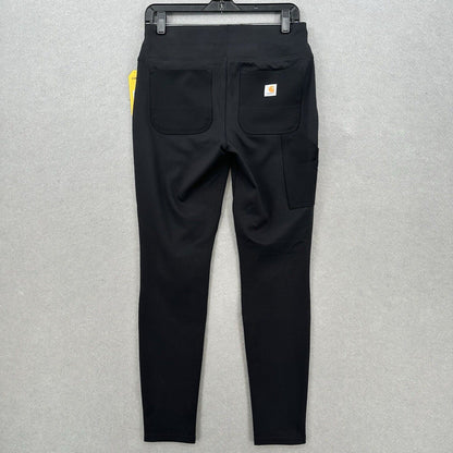 Carhartt Legging Women Small 4 6 Force Midweight Utility Black Work Wicking NEW