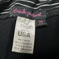 Fresh Produce Skort Womens Small Black White Stripes Preppy Skirt/Shorts *Flaw