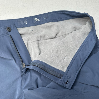 Mountain Hardwear Pants Mens 34x32 (Measures 38x32) Yumalino Blue Lined Outdoor
