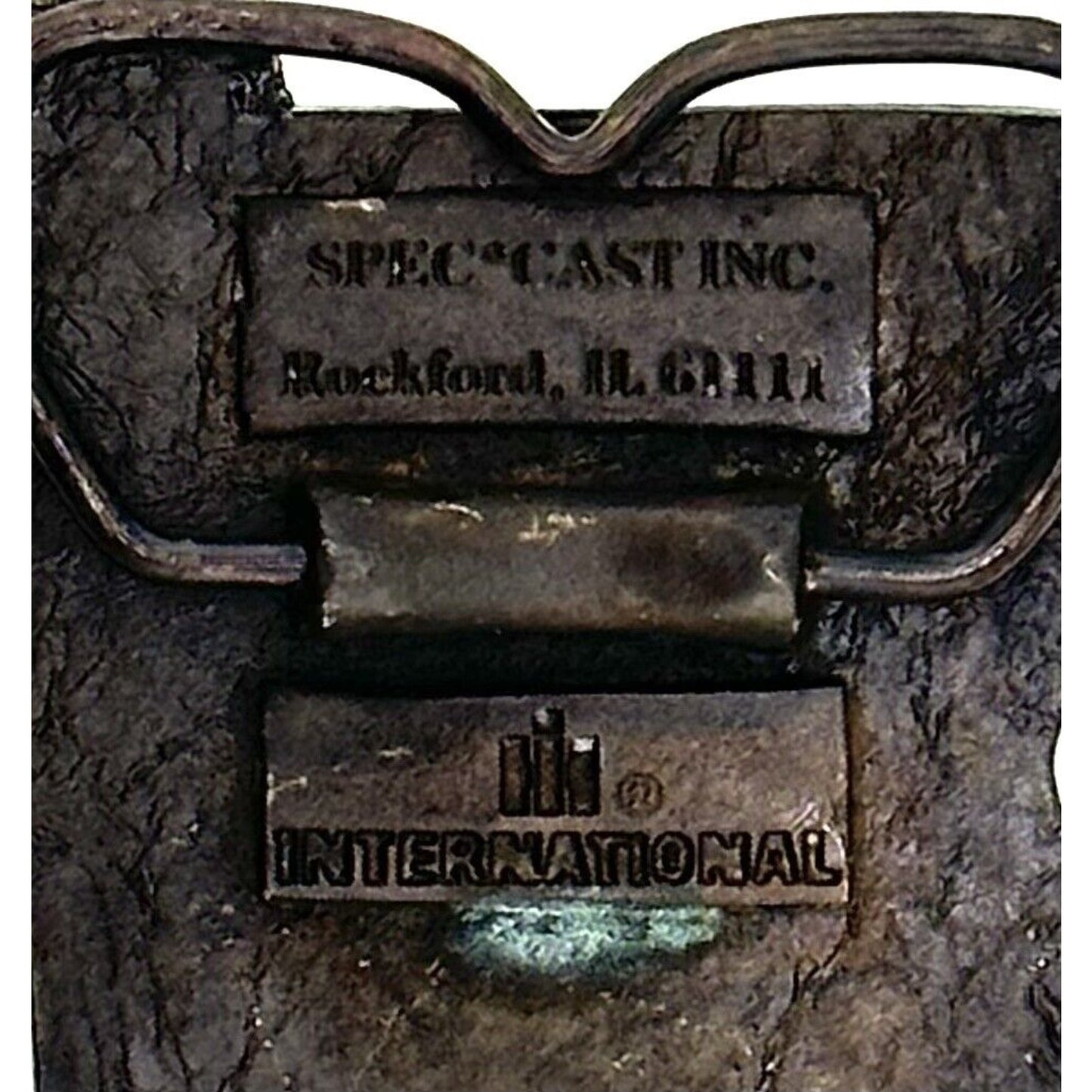 International Harvester Spec-Cast Brass Belt Buckle IH 5288 "The New Number One"