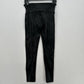 Spanx Leggings Womens Large Petite Faux Leather Black Pull On Pants Slimming EUC