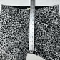 Maeve Pants Womens XSP Margot Kick Flare Crop Black Floral Knit Anthropologie
