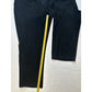 Chicos Jeans 3 Short Womens 16 Straight Crop Black Stretch Denim Comfort