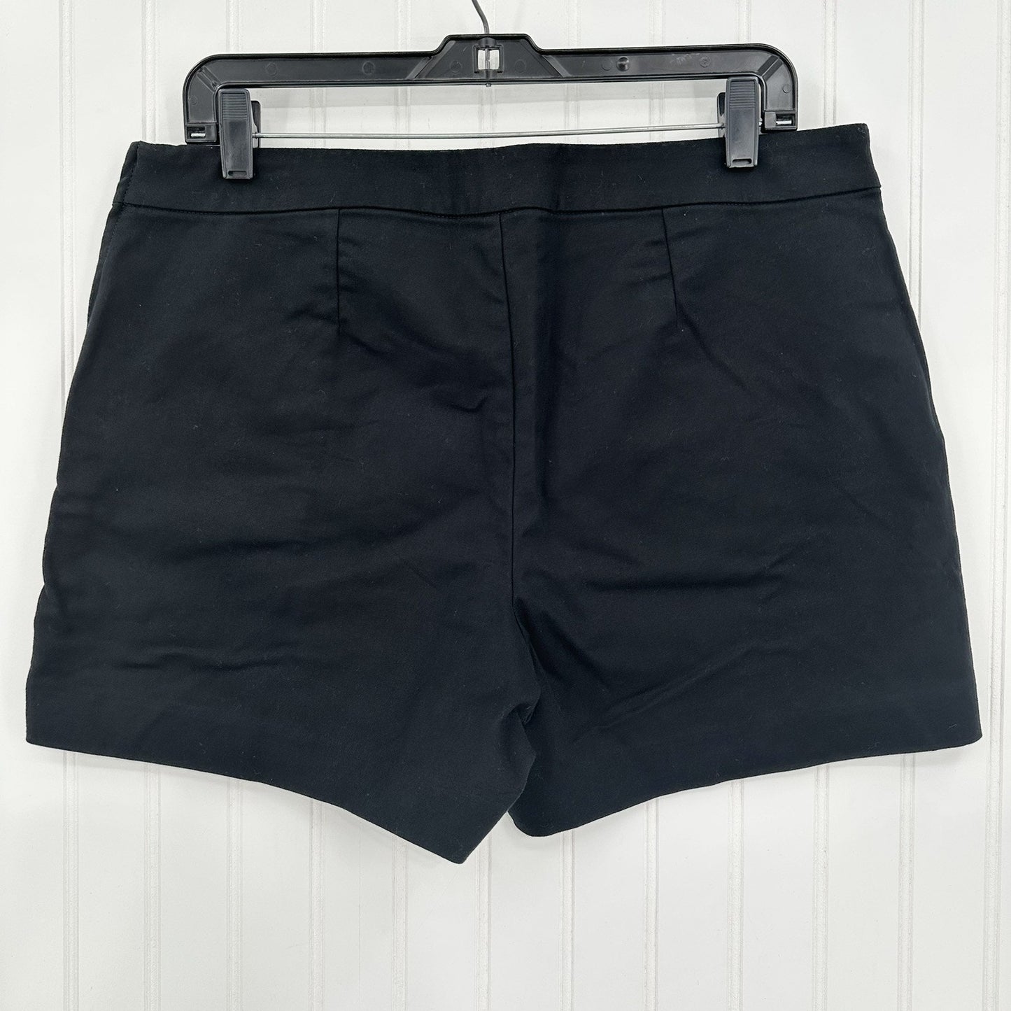 Lilly Pulitzer Shorts Womens 12 Arabeth Stretch Short Black Cotton Coastal EUC
