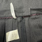 J McLaughlin Skirt Womens 8 Pleated Wool Gray Zip Academia Preppy Luxury *Flaw