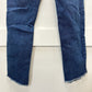 Judy Blue Jeans Womens 1/25 Skinny Crop Stretch Blue Denim Distressed Fray
