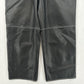 We The Free People Pants Womens 8 It Factor Vegan Leather Black Wide Leg Hi Rise
