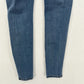 Judy Blue Jeans Womens 7 28 Skinny Blue Stretch Denim Crochet Distressed Grunge