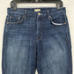 Mother Jeans Womens 29 High Waisted Ankle Fray Blue Denim Clean Sweep Dark Wash