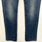 Dont Cry Milan Jeans Womens 12* Long Slim Bootcut Denim Western Cowboy *Flaws