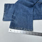 Dont Cry Milan Jeans Womens 12* Long Slim Bootcut Denim Western Cowboy *Flaws