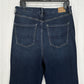 American Eagle Jeans 16 Long Curvy Highest Rise Flare Next Level Blue Denim NEW