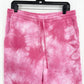 Lularoe Boyfriend Jogger Womens Medium Sweatpant Bright Pink Tie Dye Cozy Lounge