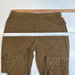 Chicos Pants 3 US 16 XL Travelers Slinky Knit Ankle Brown Stretch Coastal Womens