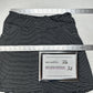 Fresh Produce Skort Womens Small Black White Stripes Preppy Skirt/Shorts *Flaw